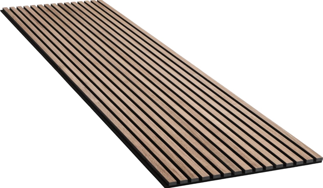 Paewhiri oro – MDF laths i runga i te kaera pango