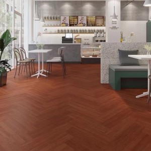 6MM Herringbone SPC LVT Flooring