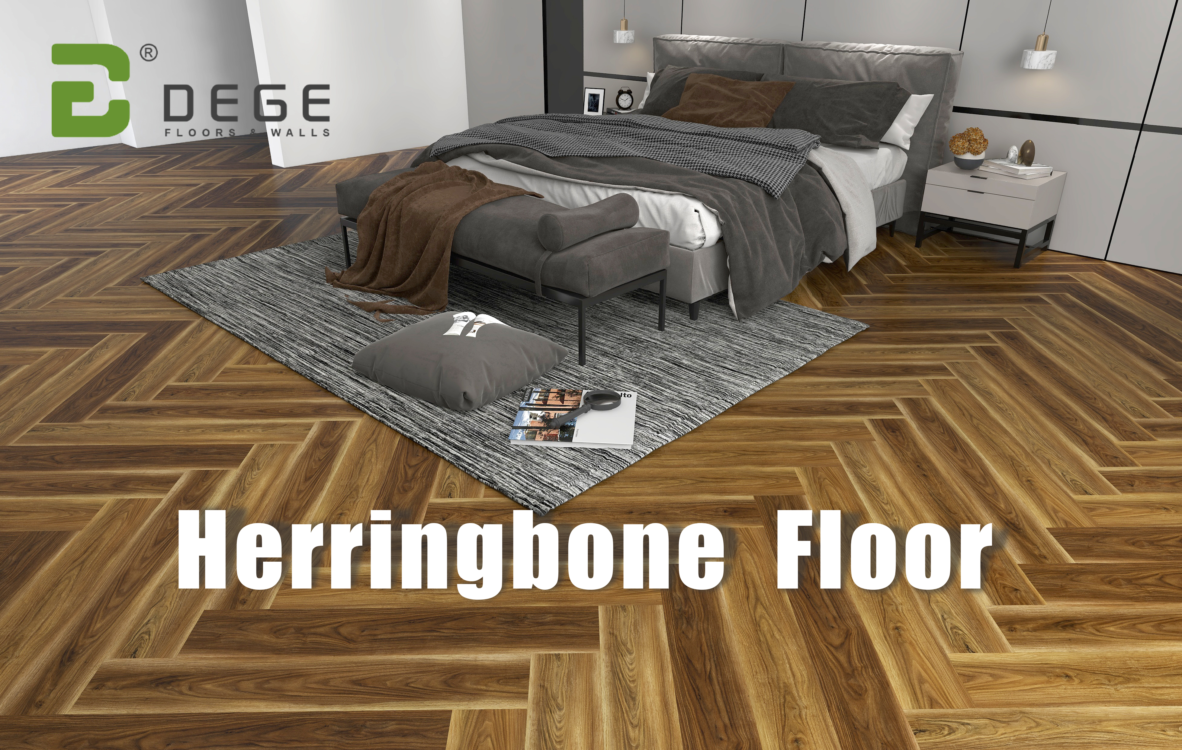 Herringbone Flooring-Nova Ŝatato En Hejma Meblo