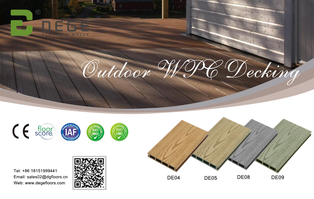 What is the difference between DEGE WPC Decking and ordinary Wood Floor service life?
