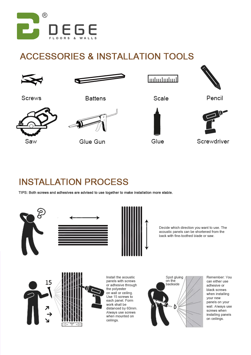 How to Install Wooden Slat Acoustic Panel
