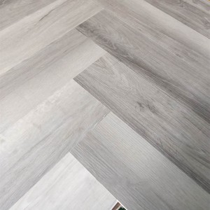 2021 China New Design Heavy Bamboo Flooring - 4MM Gray Oak Herringbone SPC Flooring – DEDGE