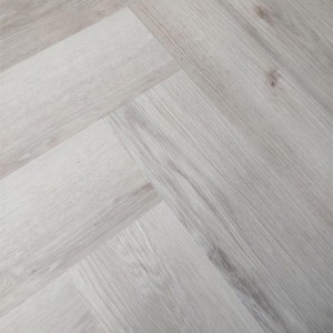 4MM Gray Oak Herringbone SPC Flooring