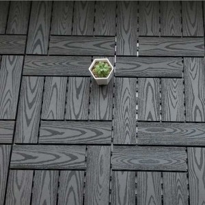 Balcony and Garden DIY WPC Deck Tiles Rimu Series