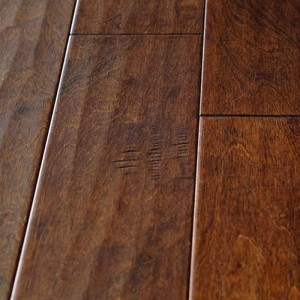 Handscraped Surface Birch Engineered Wood Flooring