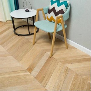 600*90*18mm Gray Oak Chevron Wooden Flooring