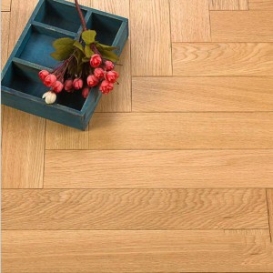 12mm Herringbone Natural Oak Hardwooden Flooring