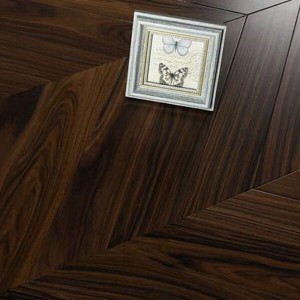 Flat surafce Teak Chevron Engineering Wood Timber