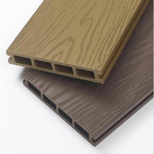 Factory made hot-sale Composite Flooring - Waterproof Wood Plastic Composite Decking Flooring – DEDGE