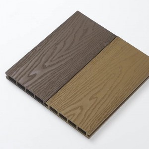 Waterproof Wood Plastic Composite Decking Flooring