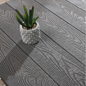 3D Wood Plastic Composite Floor Deluxe Series