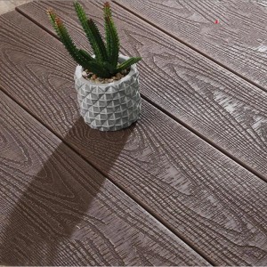 3D Wood Plastic Composite Floor Deluxe Series