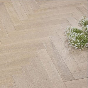 Gray T&G Herringbone Engineered Oak Flooring