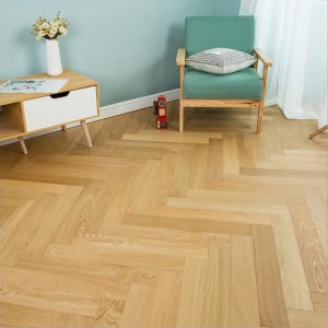 Gray T&G Herringbone Engineered Oak Flooring