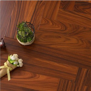 18mm Teak Herringbone Engineering Wood Timber Flooring