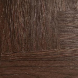 Dark Brown OAK Herringbone SPC Flooring