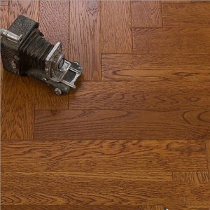 12mm Herringbone Natural Oak Hardwooden Flooring
