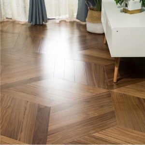 Natural Walnut Chevron Timber Wooden Flooring