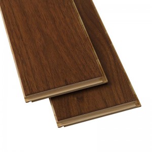 14mm Brown Walnut Engineered Wooden Flooring