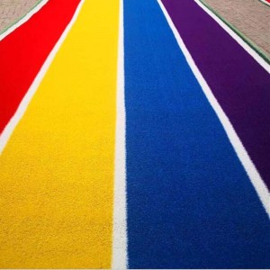 Colorful Artificial Lawn for Playground