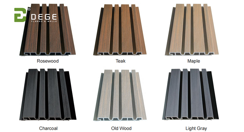 DEGE WPC FLUTED WALL CLADDING